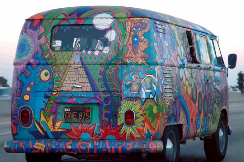 Country Musik Bus Hippie Musik
